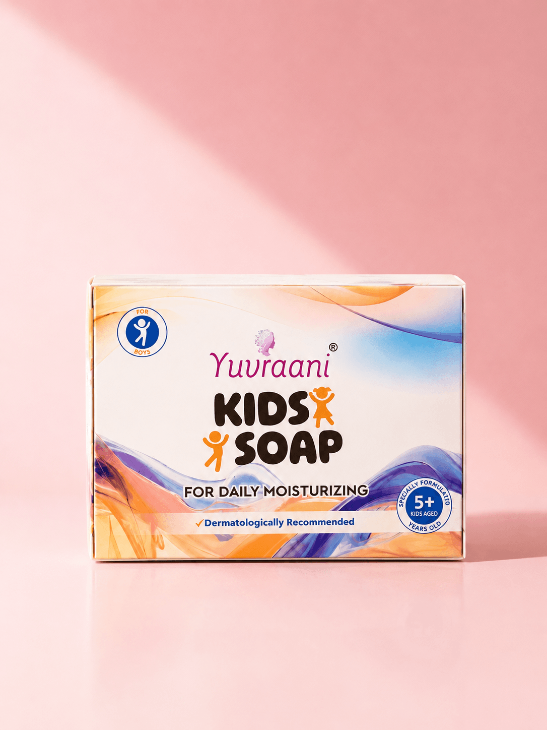 Yuvraani Kids Brightening Soap (For Boys) – Gentle Cleansing Soap for Soft & Healthy-Looking Skin | 75g