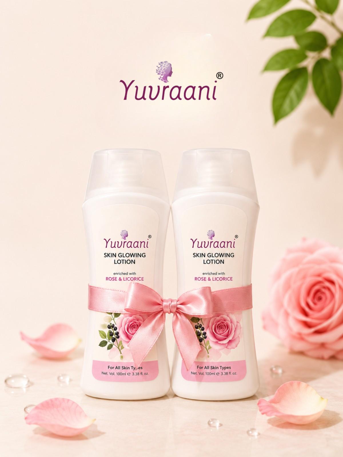 Yuvraani Skin Glowing Lotion 100ml – Daily Moisturizing Lotion for Healthy & Radiant Skin